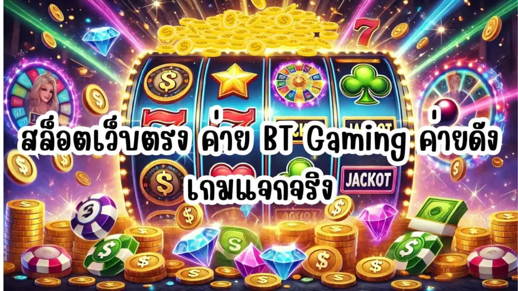 สล็อตเว็บตรง ค่าย BT Gaming ค่ายดัง เกมแจกจริง