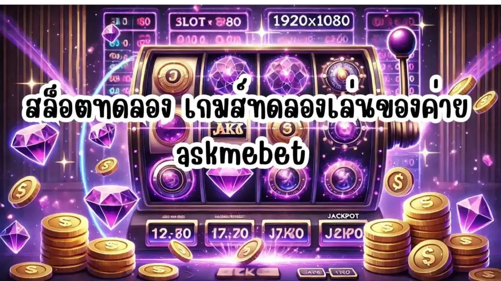 สล็อตทดลอง เกมส์ทดลองเล่นของค่าย askmebet